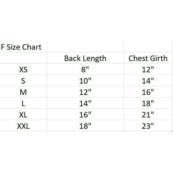 Fitwarm Stretchy Lightweight Cotton Dog Stripped T-Shirt 14" Back Length - Picture 7 of 7